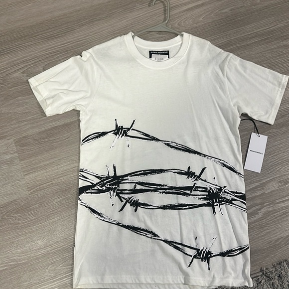 Brand New White Father Forgive Me “Barbwire Tee” - Picture 1 of 5